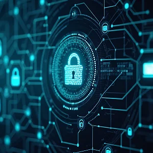 Infographic illustrating steps to safeguard data from cyberattacks, including strong passwords and software updates